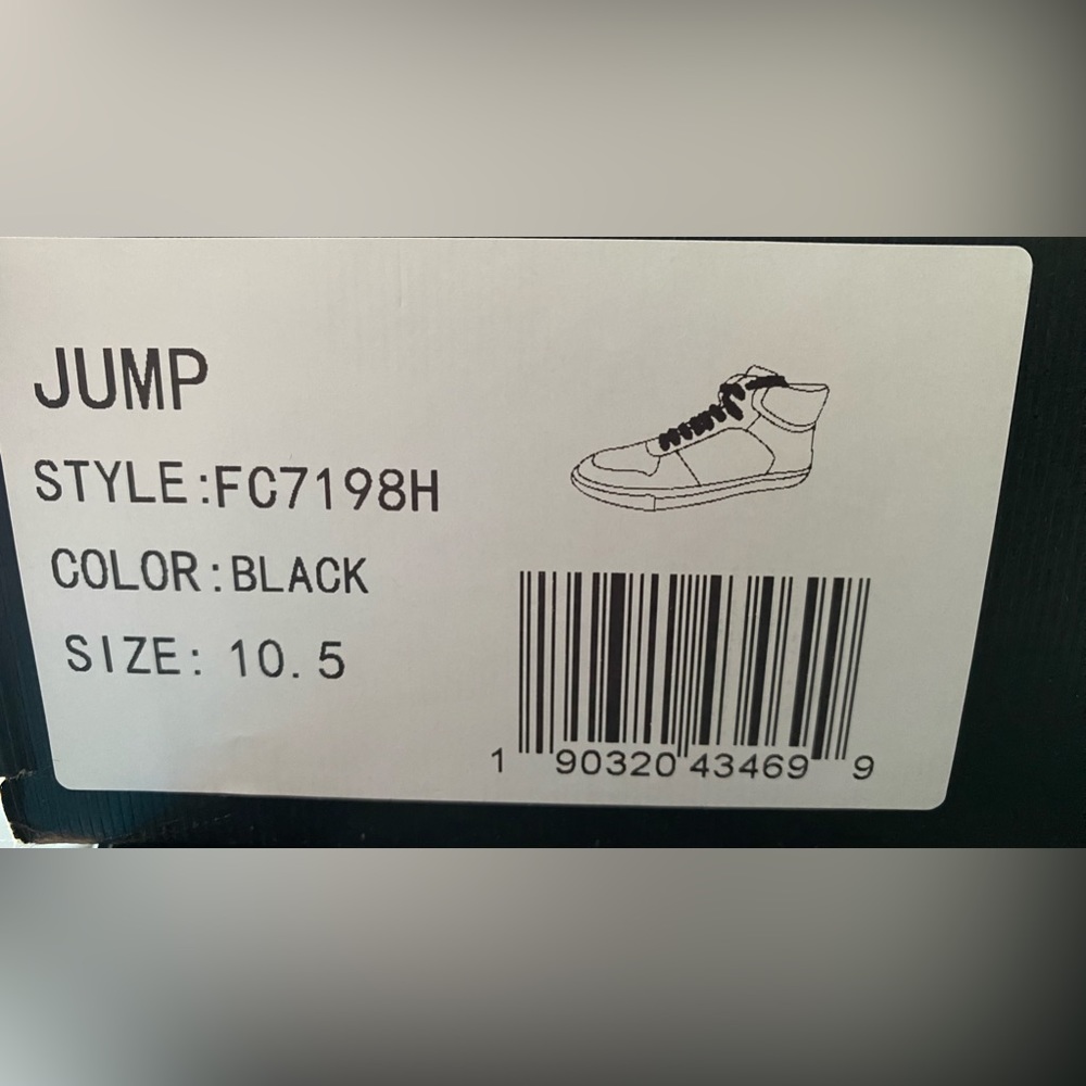 French Connection Jump Colorblock Leather High Top Sneaker (Men) - Picture 13 of 13